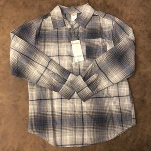 NWT long sleeve Gymboree boys flannel shirt